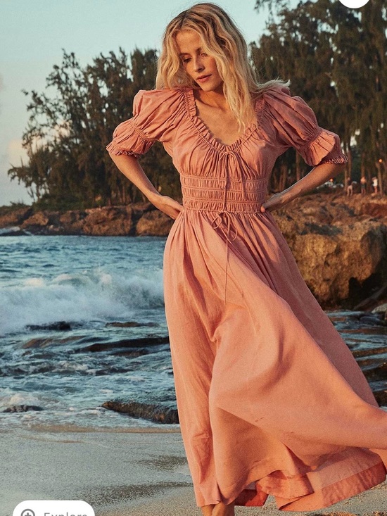 Doen Dresses & Skirts - Doen Ischia Dress in Petal